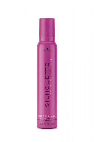 Силуэт Безупречный мусс сильной фиксации для окрашенных волос Pure Super Hold Colour Brillance Mousse, 500 мл (Silhouette, Color Brilliance)