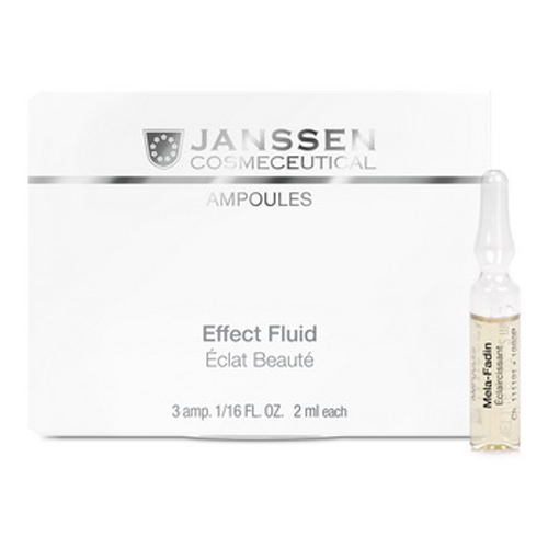 Янсен Косметикс Осветляющие ампулы Мелафадин для пигментной кожи 7х2мл (Janssen Cosmetics, White secrets)