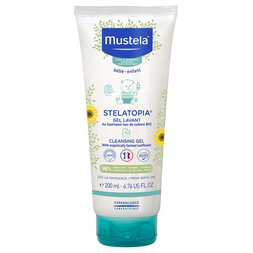 Мустела Очищающий гель для купания Стелатопиа, 200 мл (Mustela, Stelatopia)