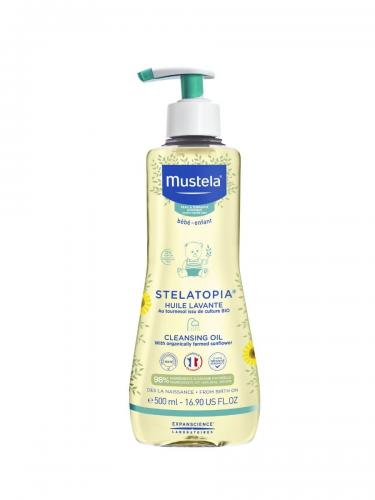 Мустела Очищающее масло для купания, 500 мл (Mustela, Stelatopia)