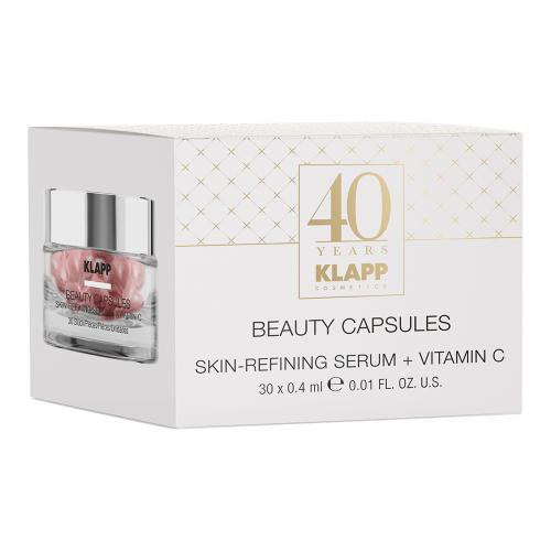 Клапп Капсулы для лица Skin-Refining Serum + Vitamin C, 30 шт (Klapp, Beauty Capsules)