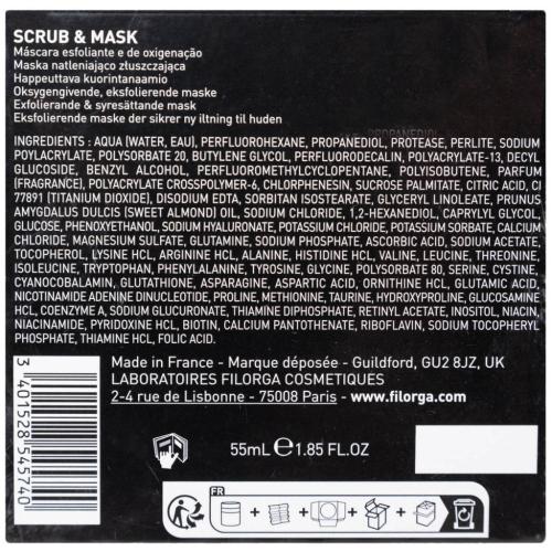 Филорга Отшелушивающая оксигенирующая маска, 55 мл (Filorga, Scrub & Mask), фото-5