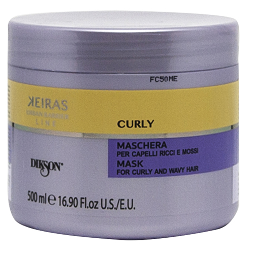 Диксон Маска для кудрявых и волнистых волос Mask for curly and wavy hair, 500 мл (Dikson, Keiras, Urban Barrier Line)