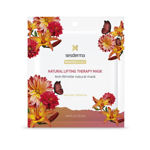 Сесдерма Маска антивозрастная для лица Natural lifting therapy mask, 1 шт (Sesderma, Beautytreats)