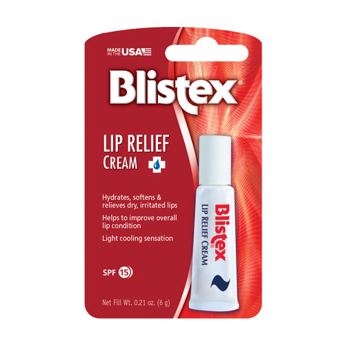 Блистекс Крем для губ смягчающий Lip Relief Cream SPF 15, 6 мл (Blistex, Уход за губами), фото-2