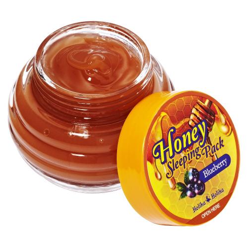 Холика Холика Маска для лица ночная, медовая с голубикой, 90 мл (Holika Holika, Honey Sleeping), фото-2