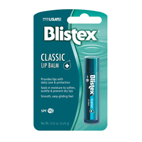Блистекс Бальзам для губ классический Classic Lip Protector SPF 15, 4,25 г (Blistex, Уход за губами), фото-2