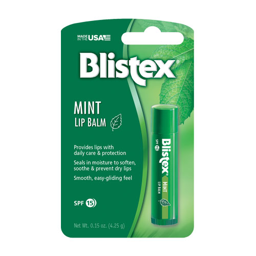 Блистекс Бальзам для губ мятный Mint SPF 15, 4.25 г (Blistex, Уход за губами), фото-2