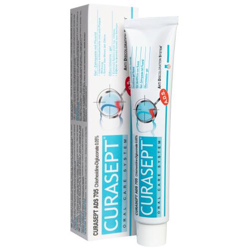 Зубная  паста гелеобразная хлоргексидин диглюконат 0,05%, 75 мл (Зубные пасты)