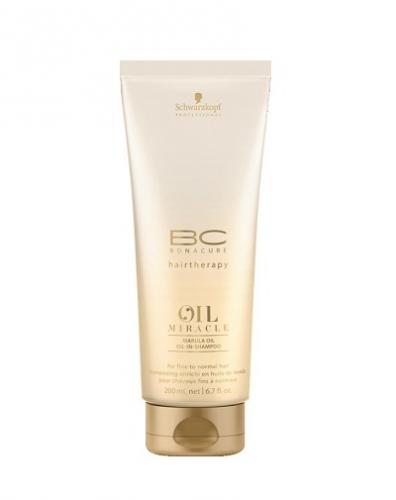 Шварцкопф Профешнл Шампунь для тонких волос  Oil Miracle light shampoo 200 мл (Schwarzkopf Professional, BC Bonacure, Oil Miracle)