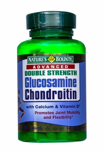 Нэйчес Баунти Глюкозамин-хондроитин плюс с кальцием и витамином D, 120 таблеток (Nature's Bounty, Специальные продукты)