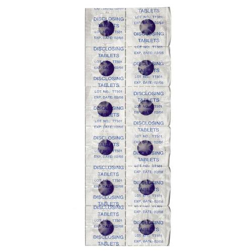 Курапрокс Таблетки для индикации зубного налета, 12 шт (Curaprox, Специальный уход)