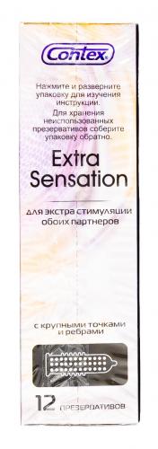 Контекс Презервативы Extra Sensation с крупными точками и ребрами, 18 шт (Contex, Презервативы), фото-5