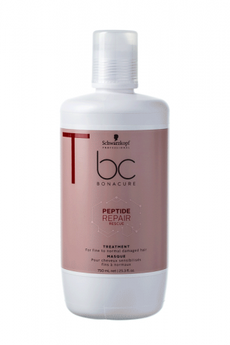 Шварцкопф Профешнл BC Peptide Repair Rescue Маска, 750 мл (Schwarzkopf Professional, BC Bonacure, Repair Rescue)