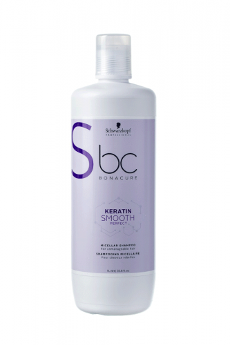 Шварцкопф Профешнл BC Keratin Smooth Perfect Мицеллярный шампунь, 1000 мл (Schwarzkopf Professional, BC Bonacure, Keratin Smooth Perfect)