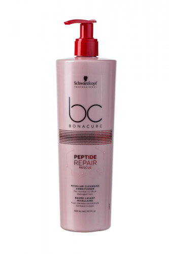 BC Peptide Repair Rescue Мицеллярный очищающий кондиционер, 500 мл (BC Bonacure, Peptide Repair Rescue), фото-3