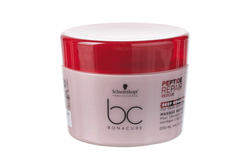 Шварцкопф Профешнл BC Peptide Repair Rescue Интенсивная питательная маска, 200 мл (Schwarzkopf Professional, BC Bonacure, Peptide Repair Rescue)