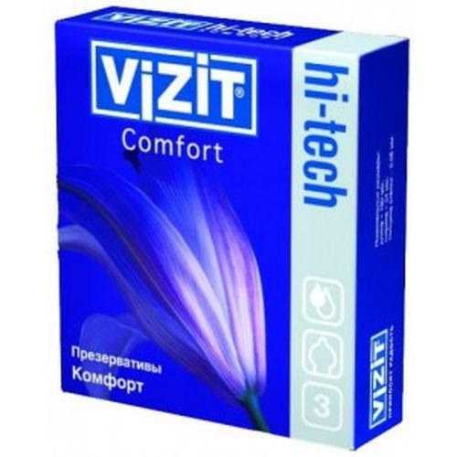 Визит Презервативы №3 Hi-tech Comfort (Vizit, Презервативы)