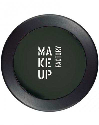 Матовые одинарные тени для глаз Mat Eye Shadow № 02 черный кофе, 3 г (Make up factory)