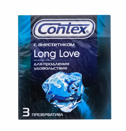 Контекс Презервативы Long Love с анестетиком, №3 (Contex, Презервативы), фото-2