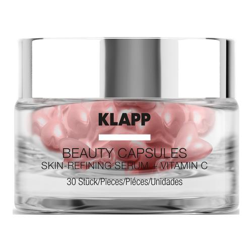 Клапп Капсулы для лица Skin-Refining Serum + Vitamin C, 30 шт (Klapp, Beauty Capsules), фото-2