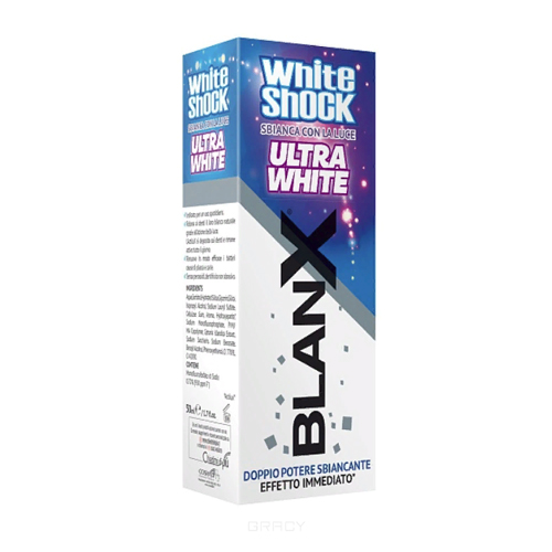 Бланкс White Shock Ultra Зубная паста Вайт шок Ультра (Blanx, Зубные пасты Blanx)