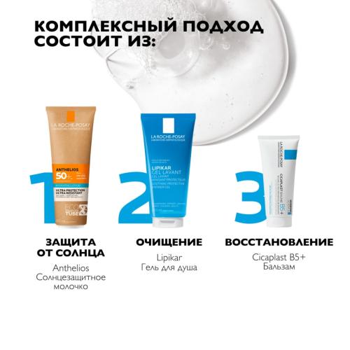 Ля Рош Позе Увлажняющее солнцезащитное молочко для лица и тела в эко-тубе SPF 50+/PPD 30, 250 мл (La Roche-Posay, Anthelios), фото-5