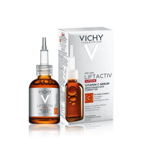Виши Концентрированная сыворотка Supreme с витамином С для сияния кожи, 20 мл (Vichy, Liftactiv), фото-11
