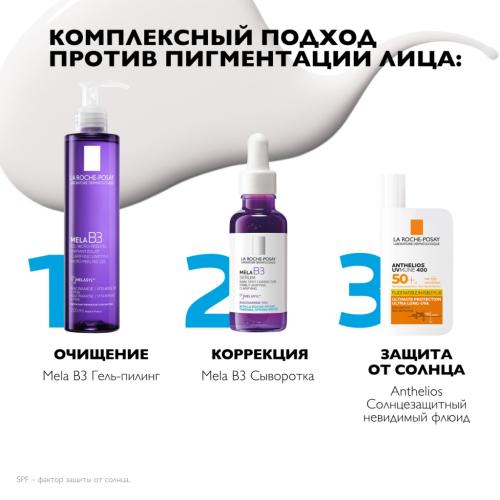 Ля Рош Позе  Солнцезащитный невидимый флюид для лица SPF50+ / PPD 42, 50 мл (La Roche-Posay, Anthelios), фото-5
