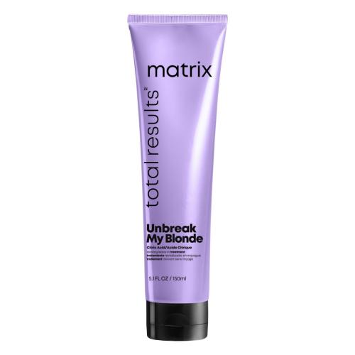 Матрикс Несмываемый крем-уход для восстановления осветленных волос с лимонной кислотой, 150 мл (Matrix, Total results, Unbreak My Blonde)