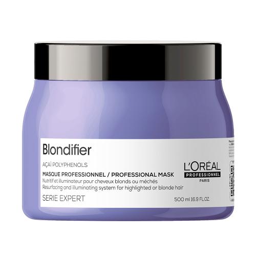 Лореаль Профессионель Маска Blondifier Gloss для осветленных и мелированных волос, 500 мл (L'Oreal Professionnel, Уход за волосами, Blondifier)
