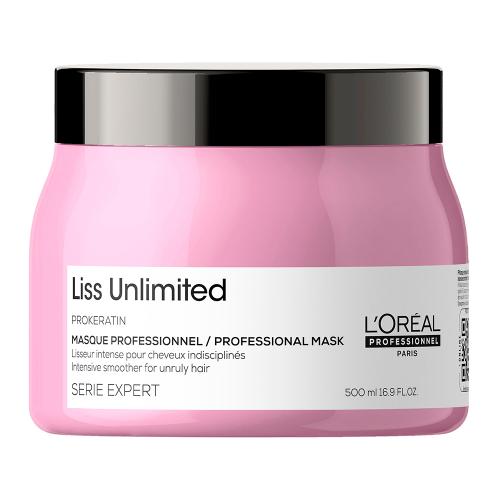 Лореаль Профессионель Маска Liss Unlimited для непослушных волос, 500 мл (L'Oreal Professionnel, Уход за волосами, Liss Unlimited)