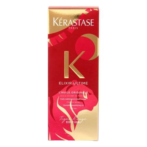 Керастаз Масло для всех типов волос Tiger Rouge Edition, 100 мл (Kerastase, Elixir Ultime), фото-2