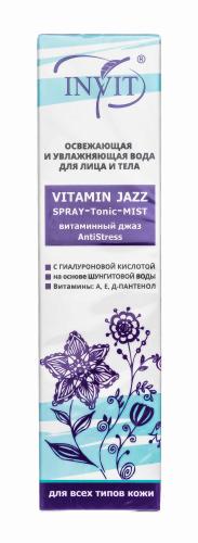 Инвит Освежающая и увлажняющая вода Vitamin Jazz для лица и тела, 110 мл (Invit, Invit Hydro Mist), фото-2