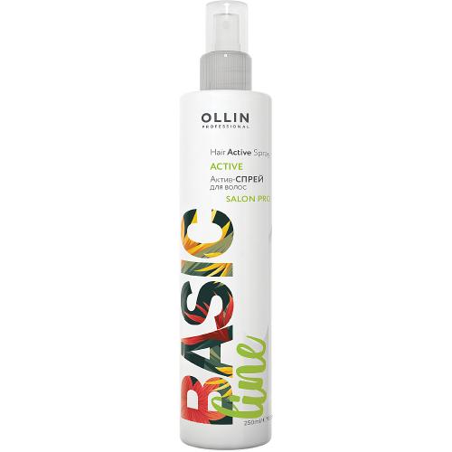 Оллин Актив- спрей для волос Hair Active Spray, 250 мл (Ollin Professional, Уход за волосами, Basic Line)