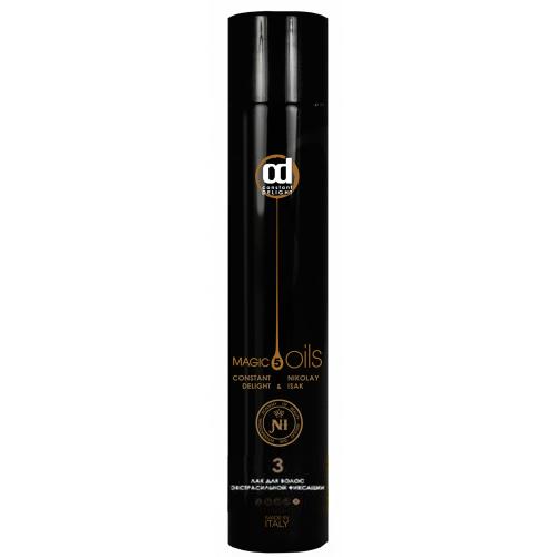 Констант Делайт Лак для волос экстрасильной фиксации без запаха 5 Масел №3, 400 мл (Constant Delight, 5 Magic Oils)