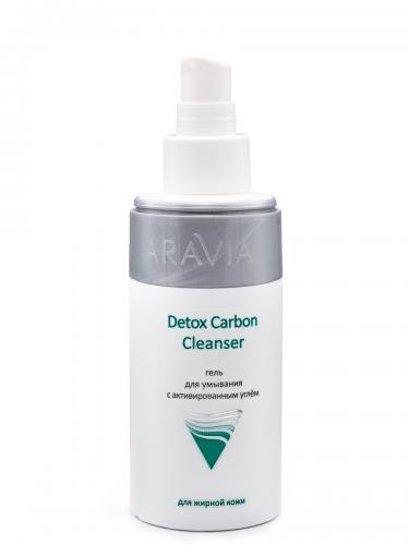 Аравия Профессионал Гель для умывания с активированным углём Detox Carbon Cleanser, 150 мл (Aravia Professional, Aravia Professional, Уход за лицом), фото-3