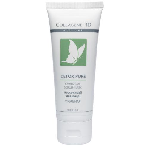 Маска-скраб угольная Detox Pure, 75 мл (Cleaning and Fresh), фото-2