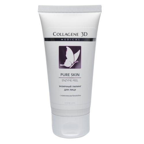 Медикал Коллаген 3Д Энзимный гель-пилинг для нормальной и комбинированной кожи лица Pure Skin, 50 мл (Medical Collagene 3D, Peeling), фото-2