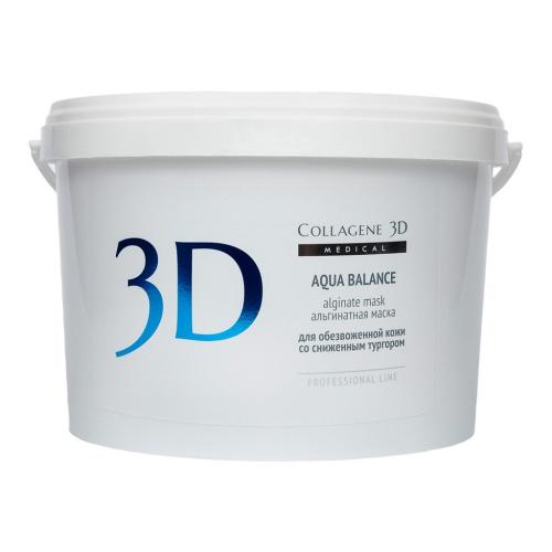 Медикал Коллаген 3Д Альгинатная маска для лица и тела с гиалуроновой кислотой 1200 г (Medical Collagene 3D, Aqua Balance)
