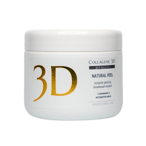 Медикал Коллаген 3Д Пилинг с папаином и шисо Natural Peel, 150 г (Medical Collagene 3D, Peeling)