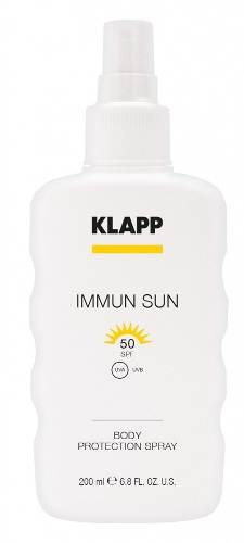 Клапп Солнцезащитный  для спрей тела SPF50, 200 мл (Klapp, Immun sun)