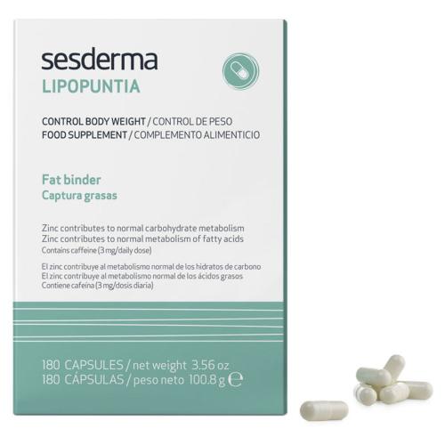 Сесдерма БАД к пище Липопунтия - Контроль веса, 180 капсул (Sesderma, БАДы)