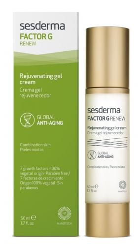 Сесдерма Омолаживающий крем-гель Rejuvenating gel cream, 50 мл (Sesderma, Factor G)