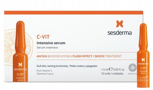 Сесдерма Интенсивная сыворотка Intensive serum 12%, 10 ампул х 1,5 мл (Sesderma, С-Vit)