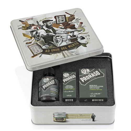 Прорасо Подарочный набор для ухода за бородой Cypress&amp;Vetyver, 1 шт (Proraso, Для ухода)