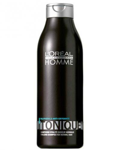 Лореаль Профессионель Тонизирующий шампунь для нормальных волос Tonique 250 мл (L'Oreal Professionnel, Уход за волосами, Homme)