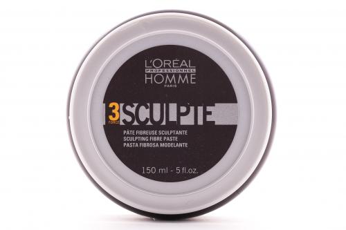 Лореаль Профессионель Моделирующая паста Sculpte 3, 150 мл (L'Oreal Professionnel, Стайлинг, Homme), фото-3