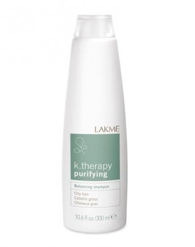 Лакме Balancing shampoo oily hair Шампунь восстанавливающий баланс для жирных волос 300 мл (Lakme, K.Therapy, Purifying)