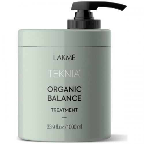 Лакме Интенсивная увлажняющая маска для всех типов волос, 1000 мл (Lakme, Teknia, Organic balance)